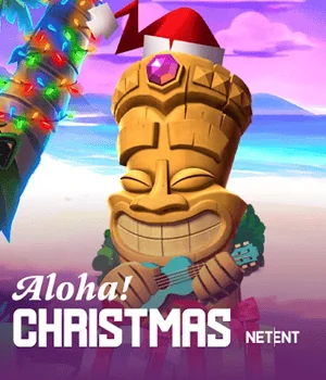 Capa de Aloha! Christmas — NetEnt