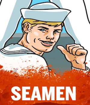 Capa de Seamen — Nolimit City