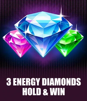 Capa de 3 Energy Diamonds: Hold & Win — Octoplay
