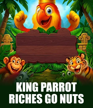 Capa de King Parrot Riches: Go Nuts — Octoplay