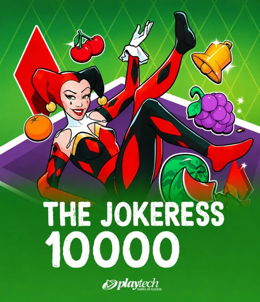 Capa de The Jokeress 10000 — Playtech