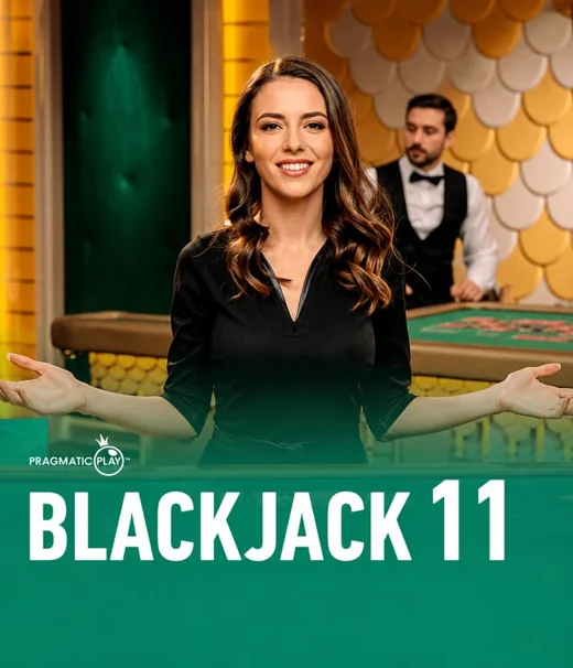 Capa de Blackjack 11 — Pragmatic Play