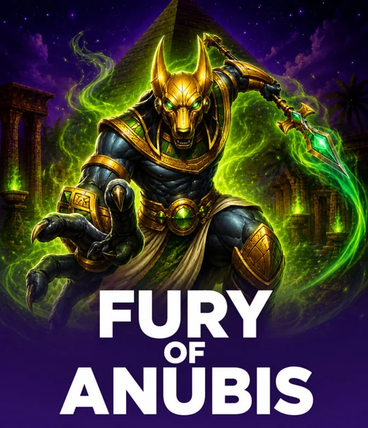 Capa de Fury Of Anubis — Pragmatic Play