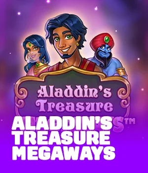 Capa de Aladdin's Treasures Megaways — Spinoro