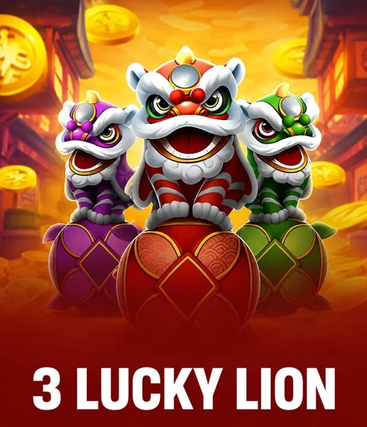 Capa de 3 Lucky Lion — TaDa Gaming